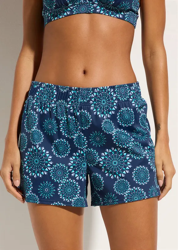 Short de bain avec bas de bikini int&eacute;gr&eacute;, bonprix