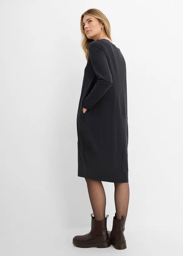 Robe en jersey, coupe ovo&iuml;de, bonprix