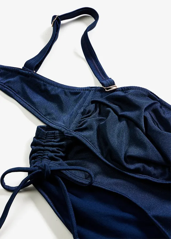 Balconette-Bikini aus gl&auml;nzendem Material (2-tlg.Set), bonprix