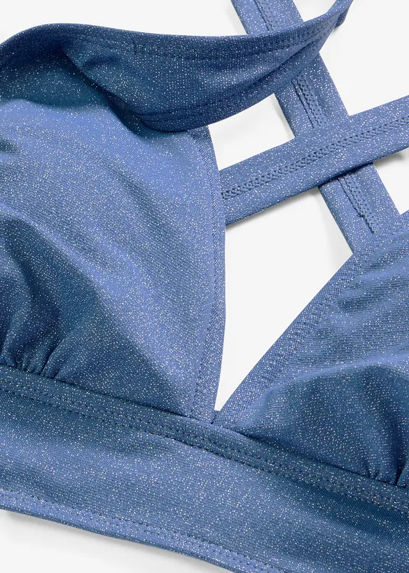 Bikini en mati&egrave;re brillante (ens. 2 pces), bonprix