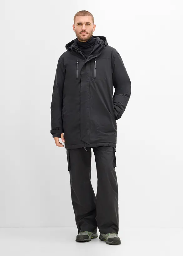 Parka imperm&eacute;able avec duvet v&eacute;ritable, bonprix