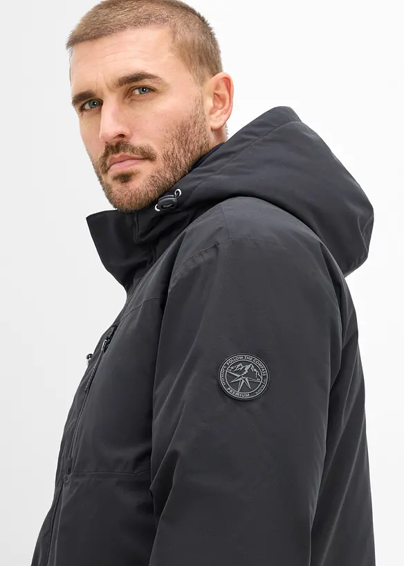 Parka imperm&eacute;able avec duvet v&eacute;ritable, bonprix