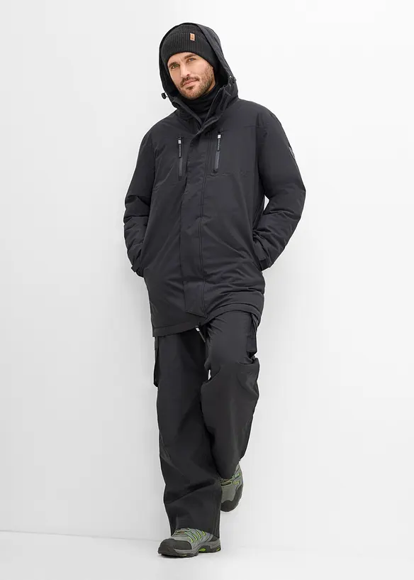 Parka imperm&eacute;able avec duvet v&eacute;ritable, bonprix