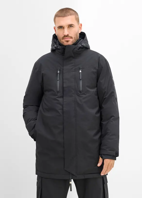 Parka imperm&eacute;able avec duvet v&eacute;ritable, bonprix