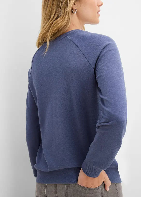 Sweatshirt aus Baumwoll-Mix, bonprix