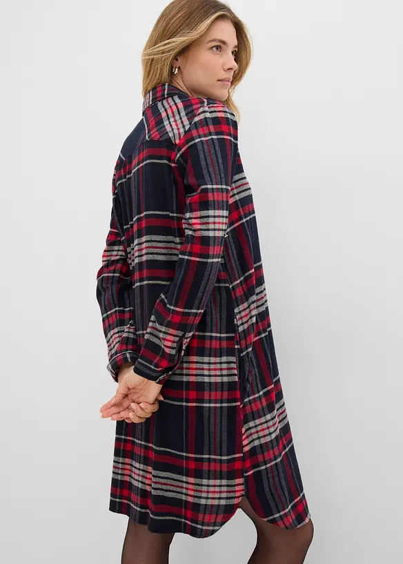 Robe chemise 100% coton, bonprix