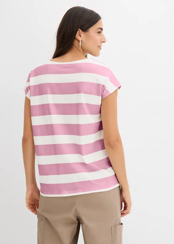 Gestreiftes Strickshirt, bonprix