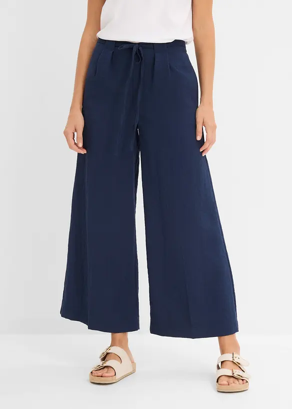 Jupe-culotte fluide en viscose majoritaire, bonprix