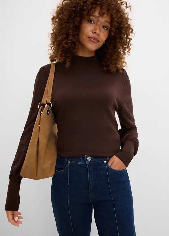 Bootcut-Jeans Mid Waist, bonprix