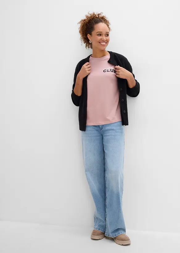 T-Shirt aus reiner Bio-Baumwolle, bonprix
