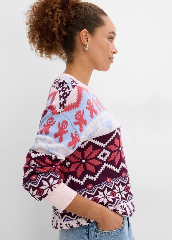 Pullover aus Baumwoll-Mix, bonprix
