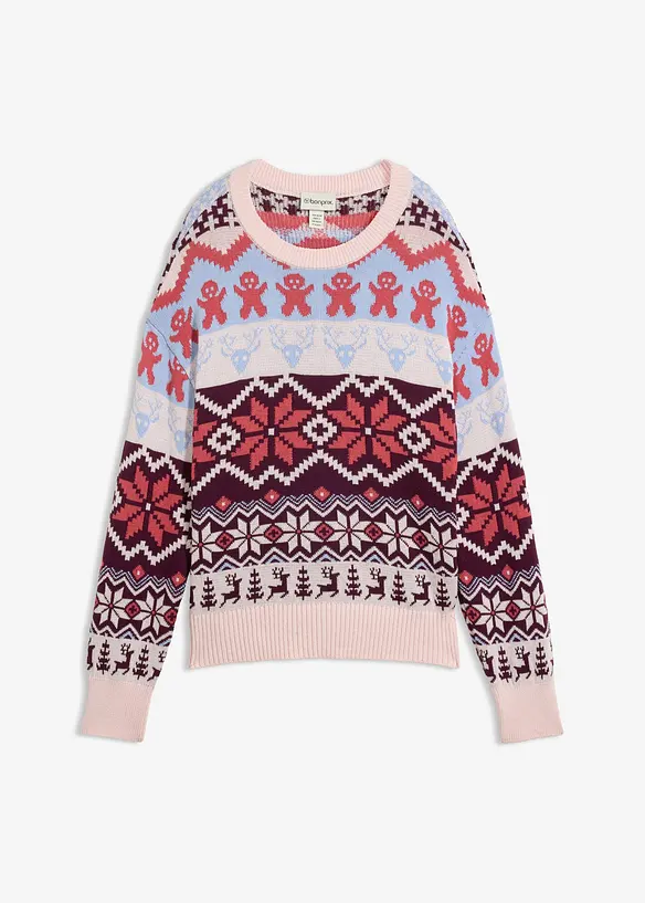Pullover aus Baumwoll-Mix, bonprix