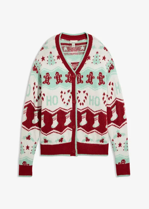 Weihnachtliche Strickjacke, bonprix
