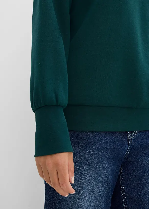 Sweat en coton majoritaire, bonprix