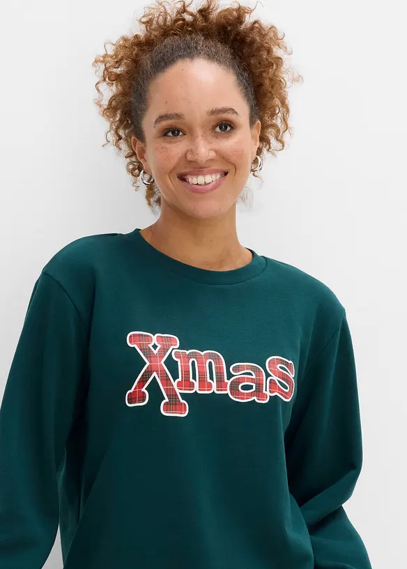 Sweat en coton majoritaire, bonprix