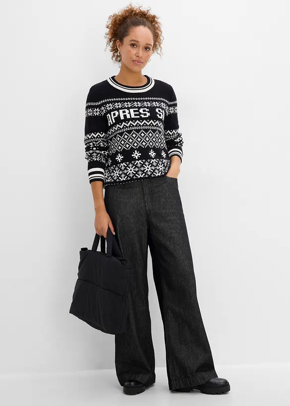 Pullover aus Baumwoll-Mix, bonprix