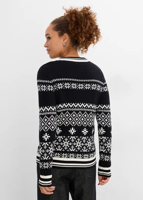 Pullover aus Baumwoll-Mix, bonprix