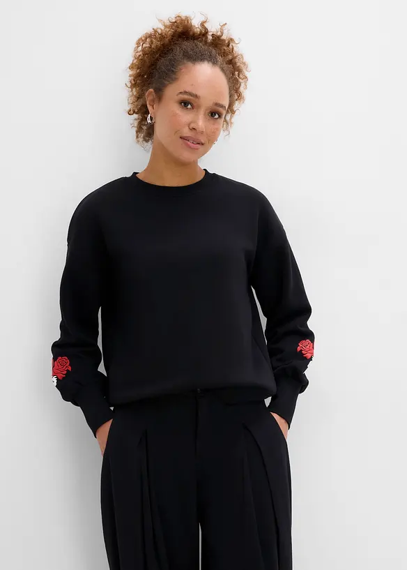 Sweat en coton majoritaire, bonprix