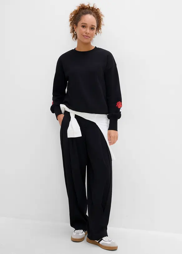 Sweat en coton majoritaire, bonprix