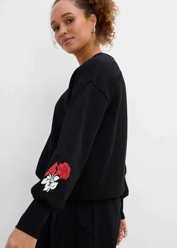 Sweat en coton majoritaire, bonprix