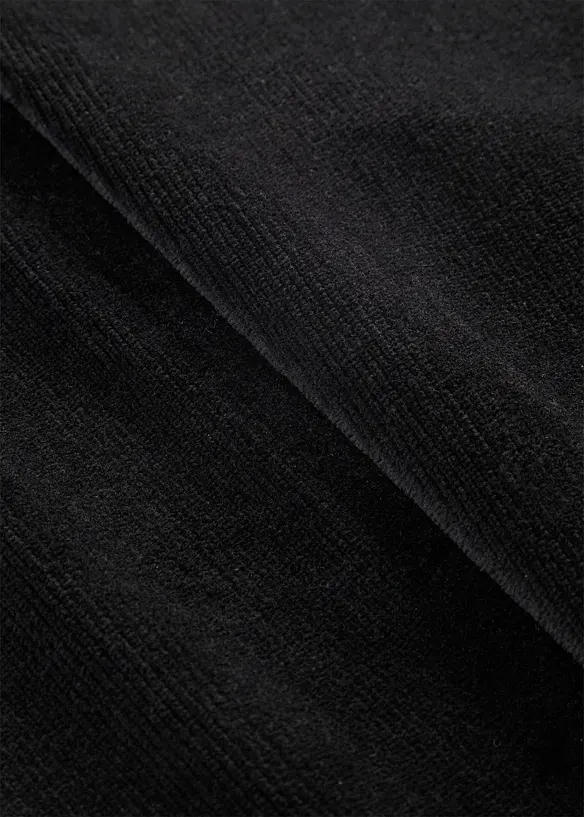 Legging en velours finement c&ocirc;tel&eacute; &agrave; large taille &eacute;lastiqu&eacute;e, bonprix