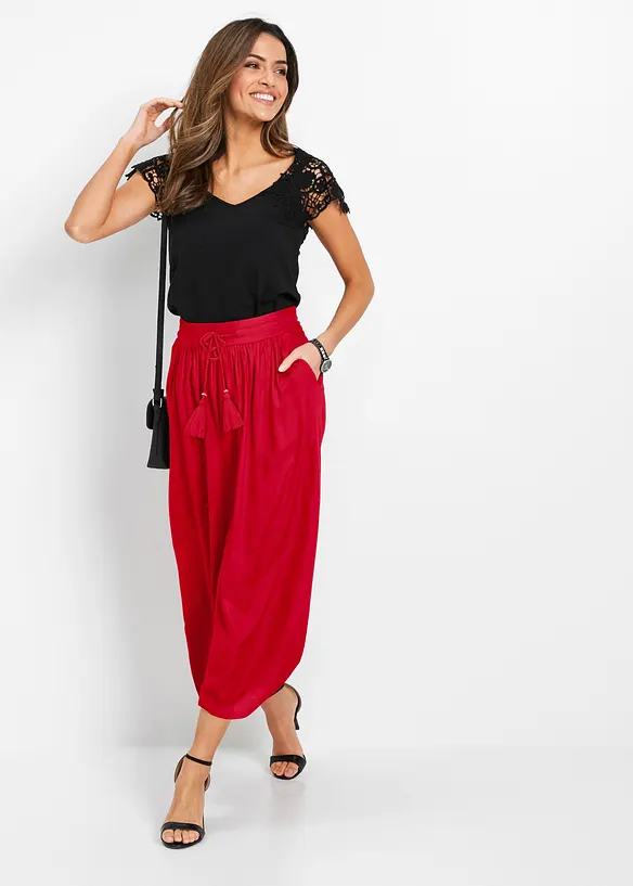 Jupe longue en viscose, bonprix