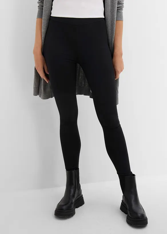 Legging thermique taille haute &agrave; large ceinture &eacute;lastiqu&eacute;e, bonprix