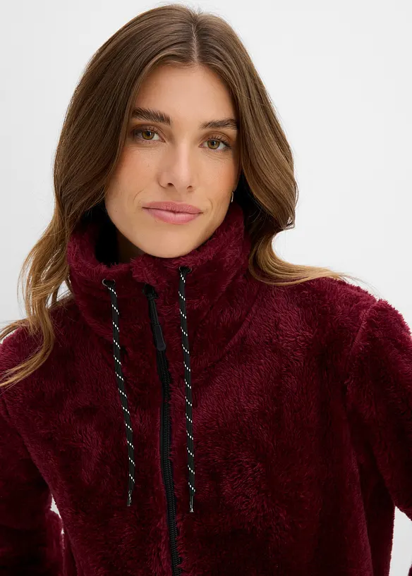 Veste en polaire peluche, bonprix