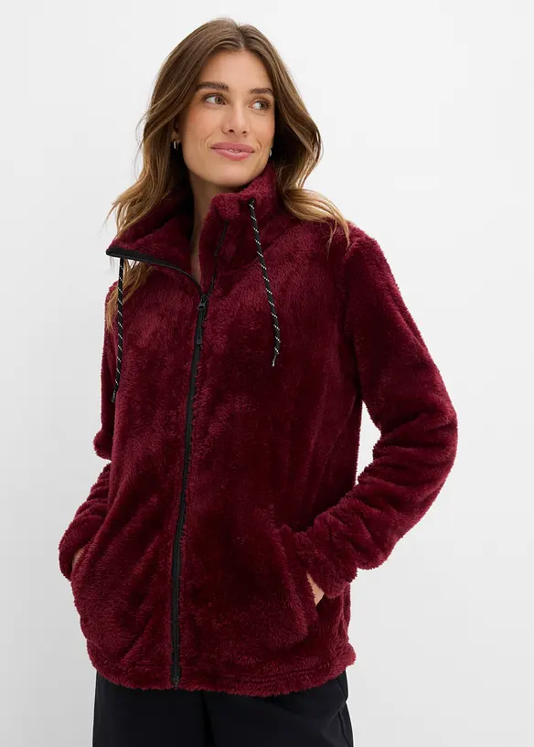 Veste en polaire peluche, bonprix