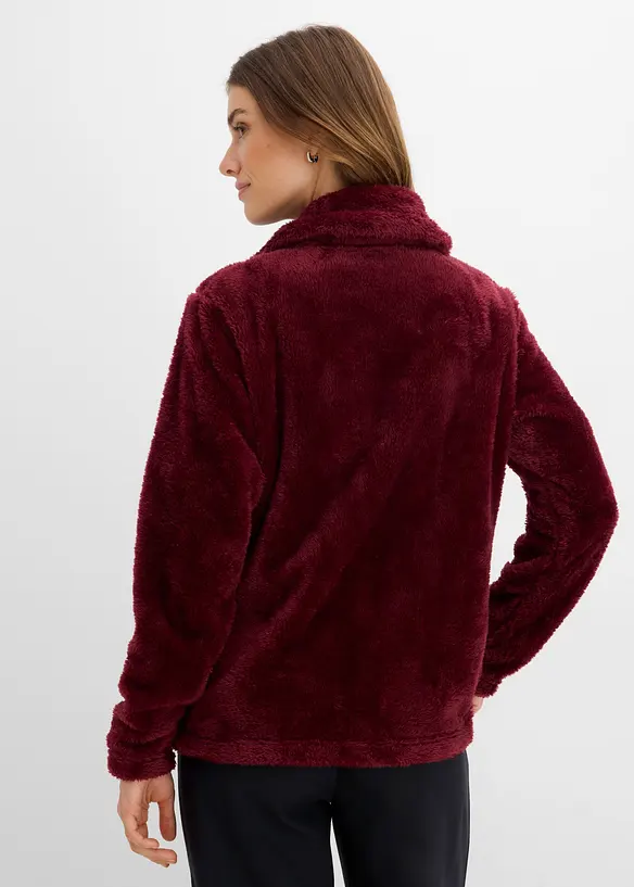 Veste en polaire peluche, bonprix