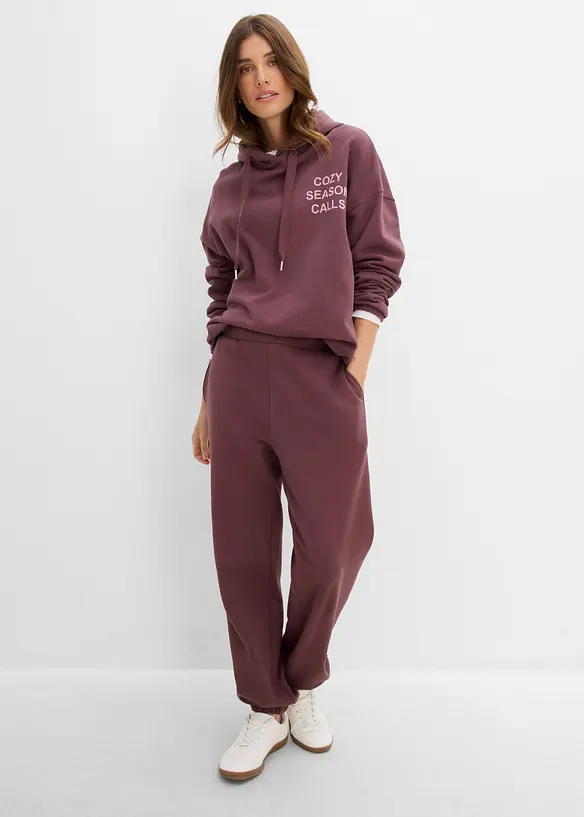 Sweat oversize 100% coton, bonprix