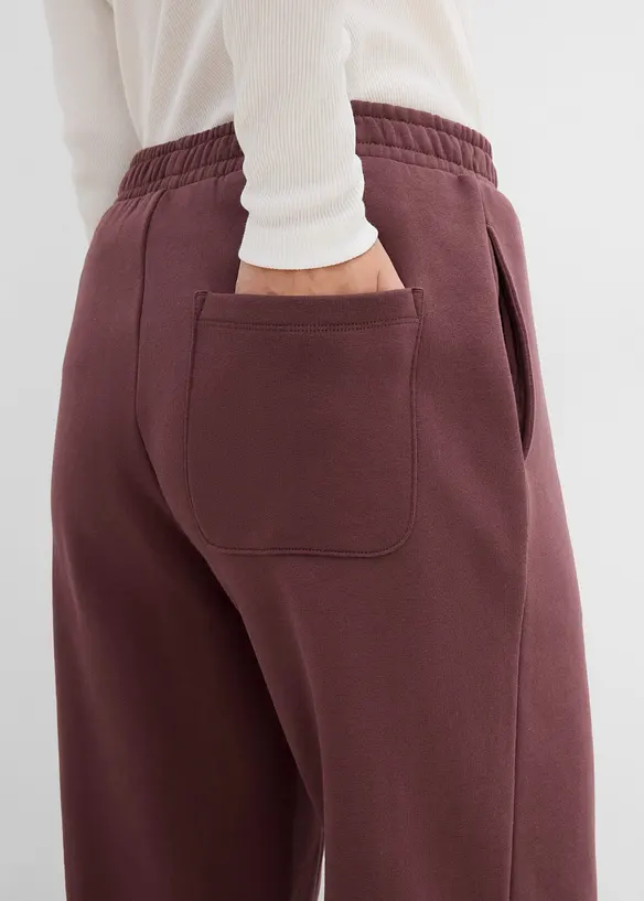 Pantalon sweat 100% coton, bonprix