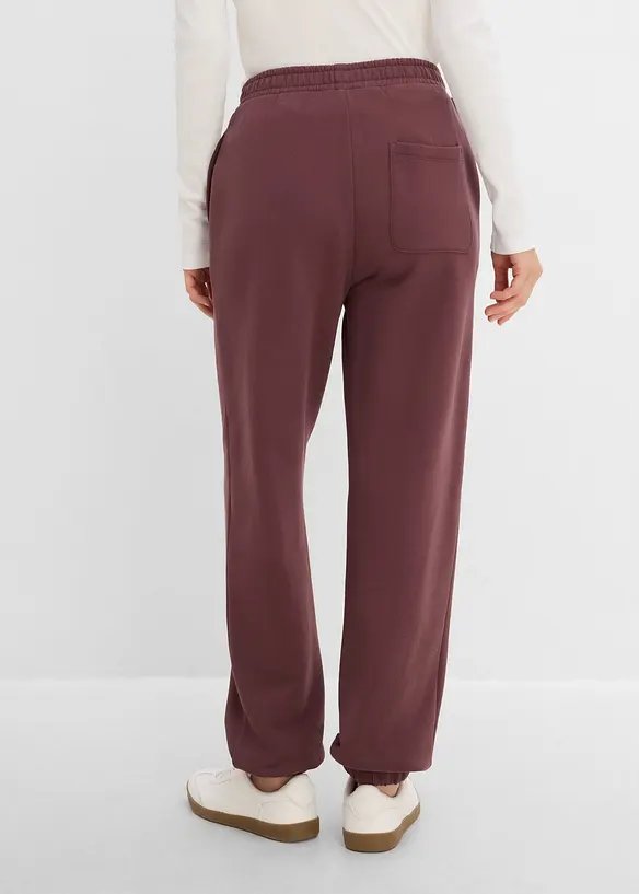 Pantalon sweat 100% coton, bonprix