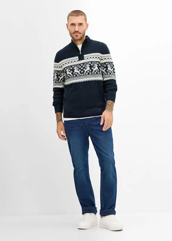 Norweger-Pullover in Regular Fit, bonprix