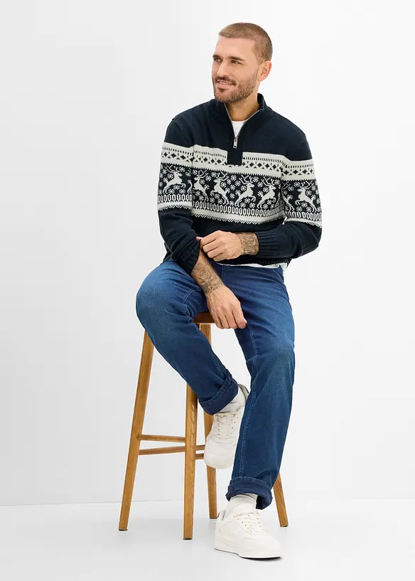 Norweger-Pullover in Regular Fit, bonprix