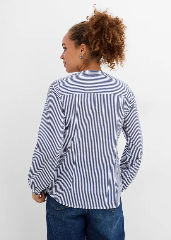 Tunique 100% coton avec d&eacute;tail en dentelle, bonprix