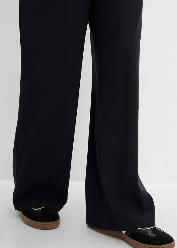 Pantalon en viscose m&eacute;lang&eacute;e, bonprix