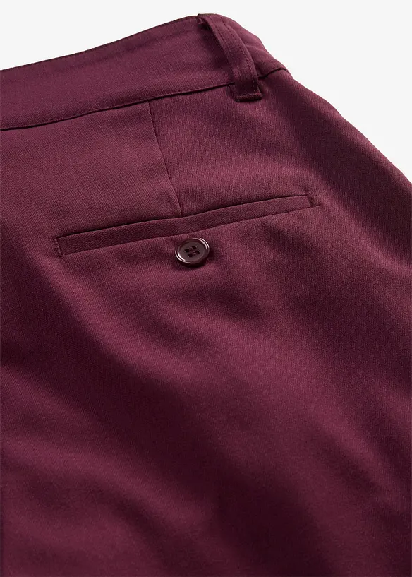 Pantalon large &agrave; pinces, fluide, bonprix