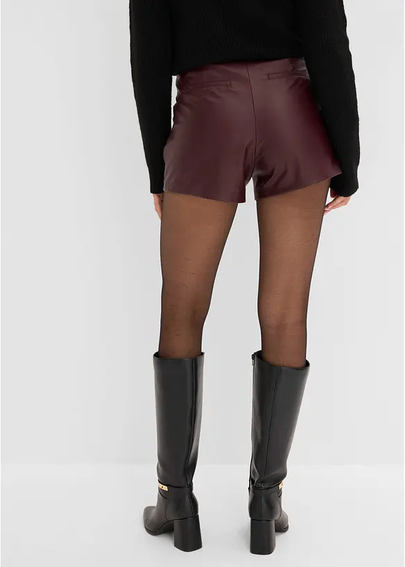 Short en tissu rev&ecirc;tu, bonprix
