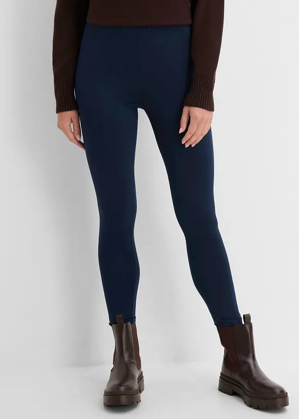 Legging chaud &agrave; taille &eacute;lastiqu&eacute;e, bonprix