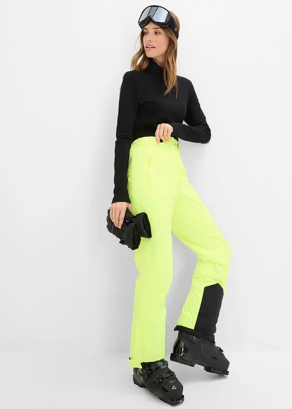 wasserdichte Ski-Funktions-Thermohose mit abnehmbaren Tr&auml;gern, bonprix