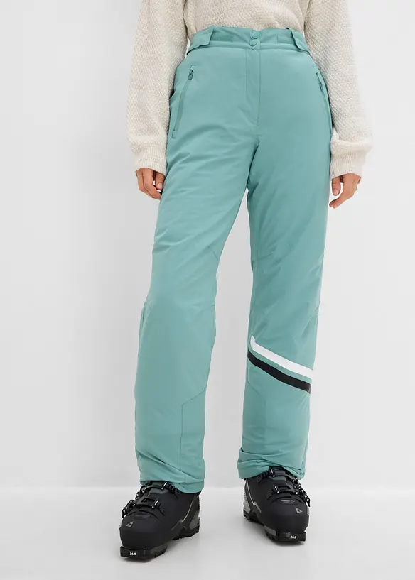 Ski Funktions-Thermohose mit abnehmbaren Tr&auml;gern, wasserdicht, bonprix