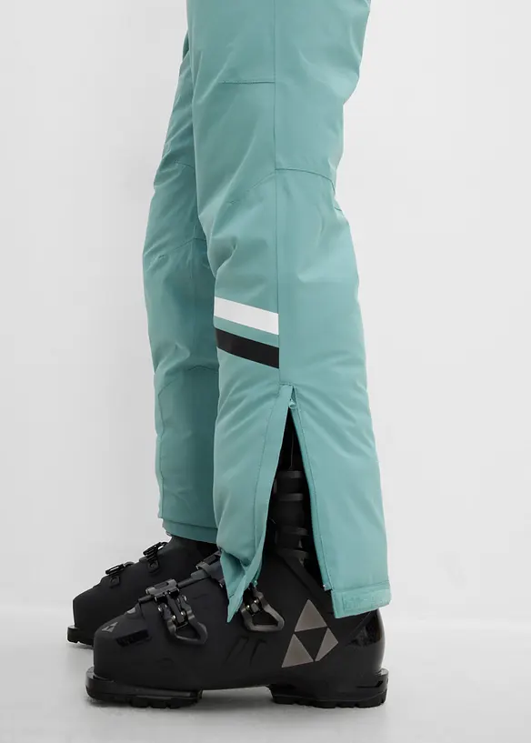 Ski Funktions-Thermohose mit abnehmbaren Tr&auml;gern, wasserdicht, bonprix