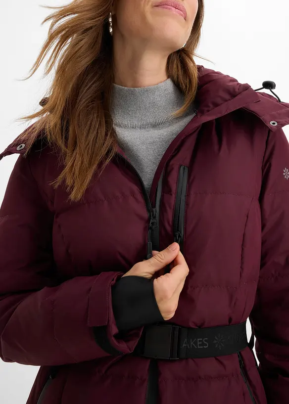 Veste de ski d&eacute;perlante en duvet isolant, bonprix