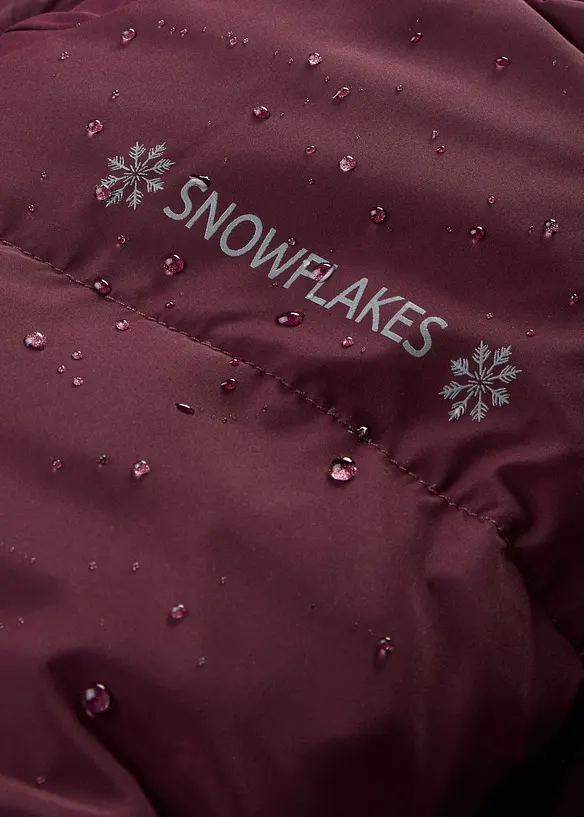 Veste de ski d&eacute;perlante en duvet isolant, bonprix