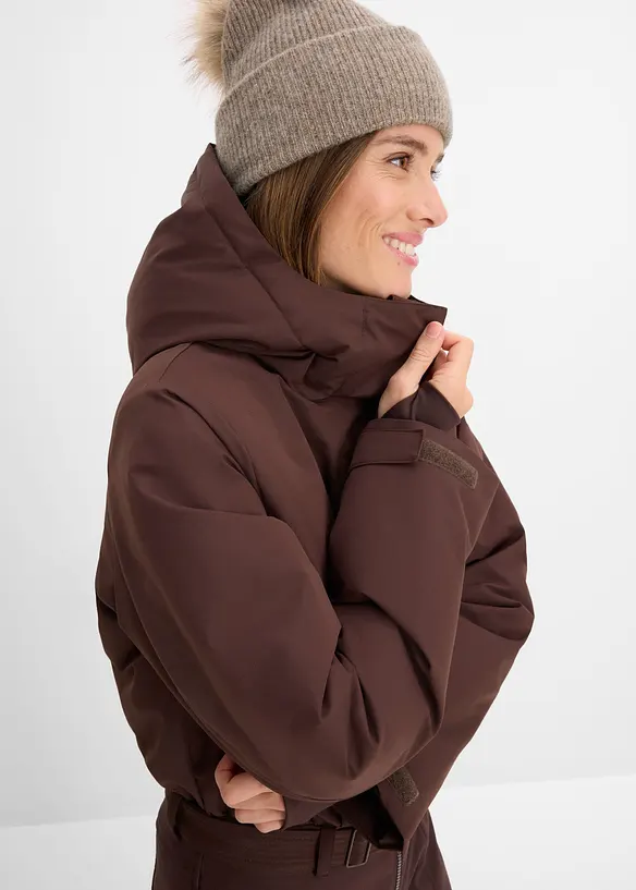 Combinaison rembourr&eacute;e et d&eacute;perlante, bonprix