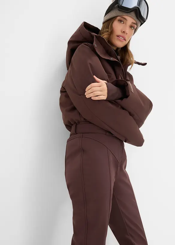 Combinaison rembourr&eacute;e et d&eacute;perlante, bonprix