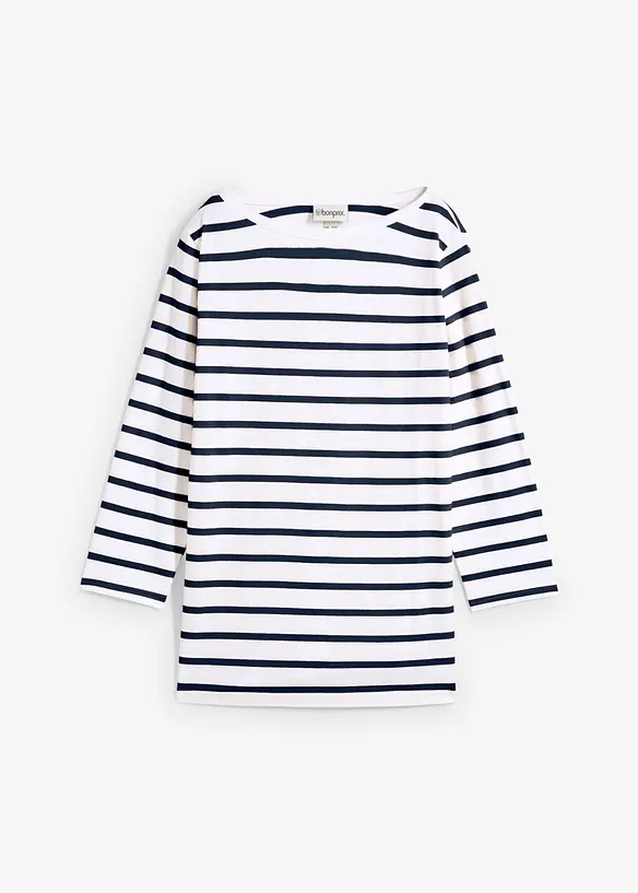 Langarmshirt mit reiner Bio-Baumwolle, bonprix