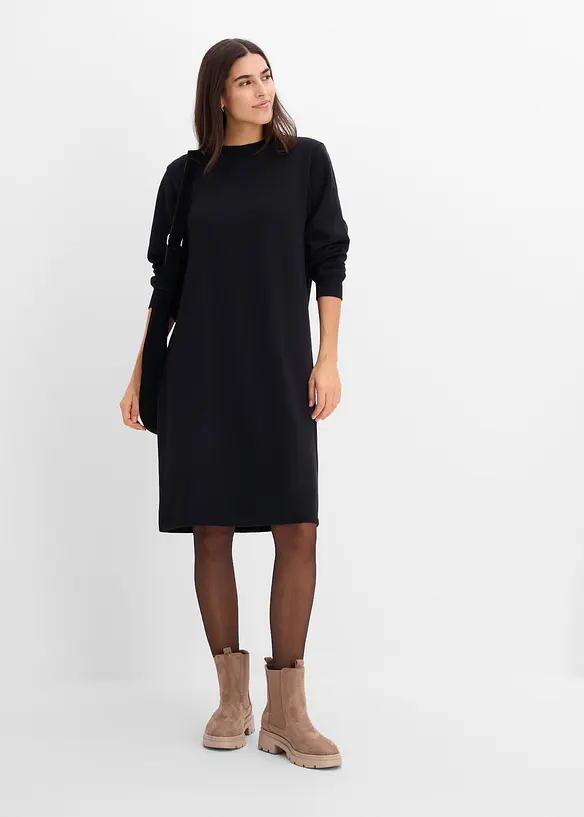 Sweatkleid aus reiner Bio-Baumwolle, bonprix