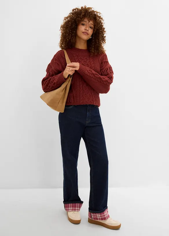 Straight-Jeans High Waist, bonprix
